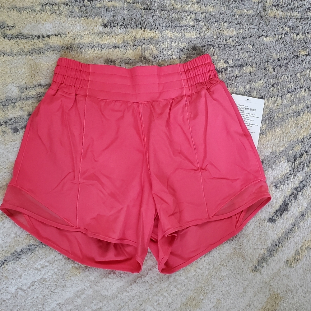 NWT Lululemon Hotty Hot Shorts
